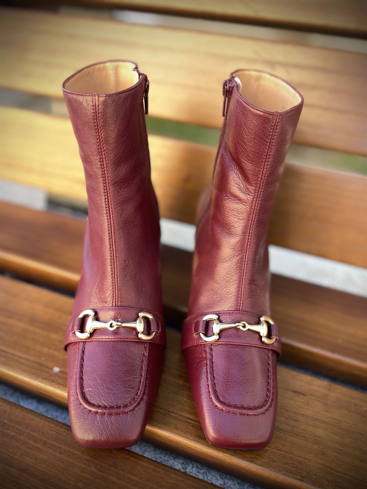 Botin Angari 45202-07G MIRTA Canada burdeos - Imagen 6