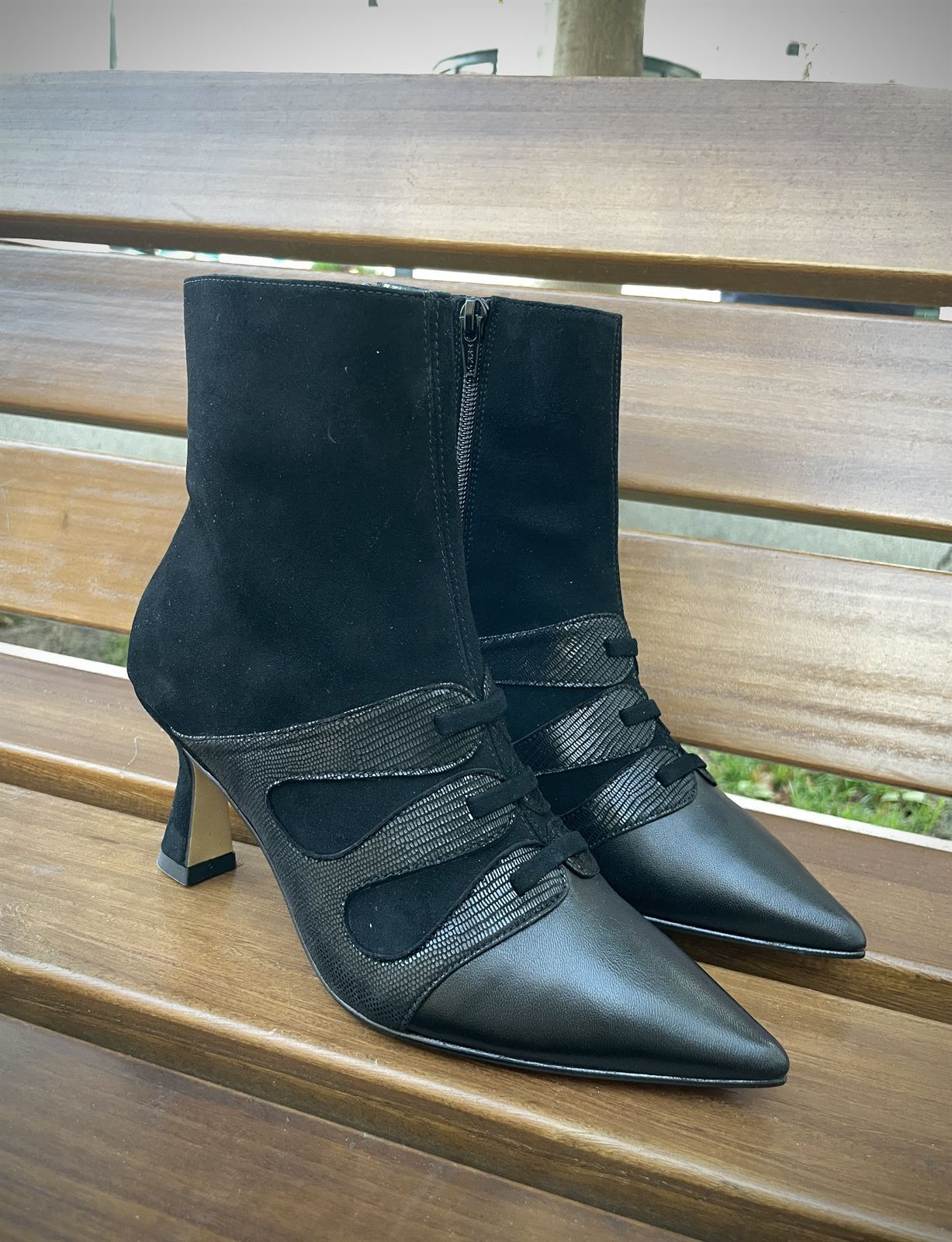Botin Angari 54065-07MAR MANILA Negro - Imagen 2