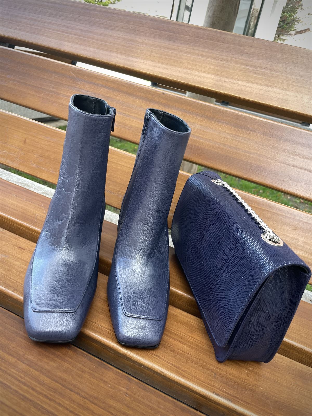 Botin Angari 54400-59 MIRTA azul marino - Imagen 3
