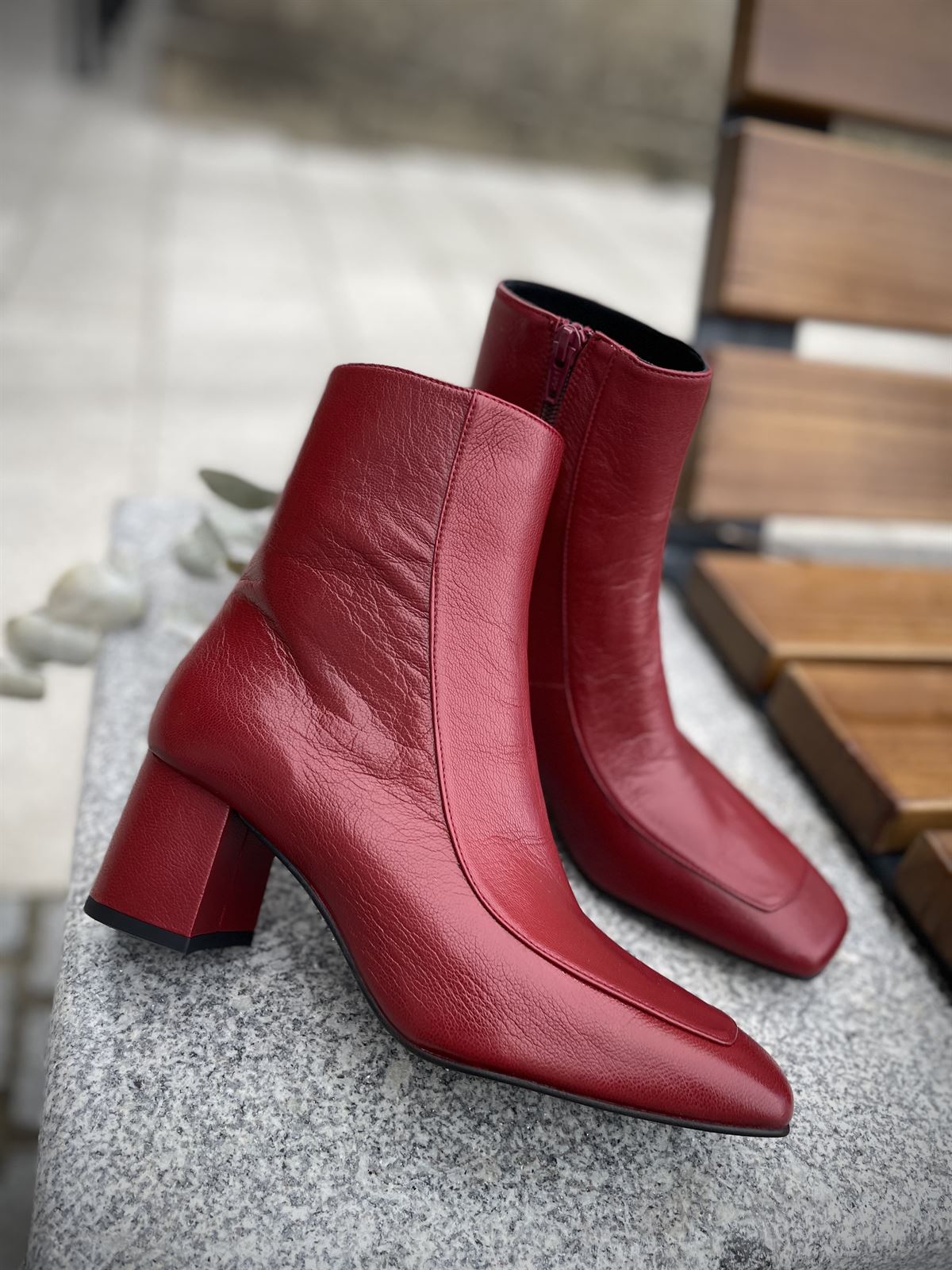 Botin Angari 54400-59 MIRTA rojo caldera - Imagen 1