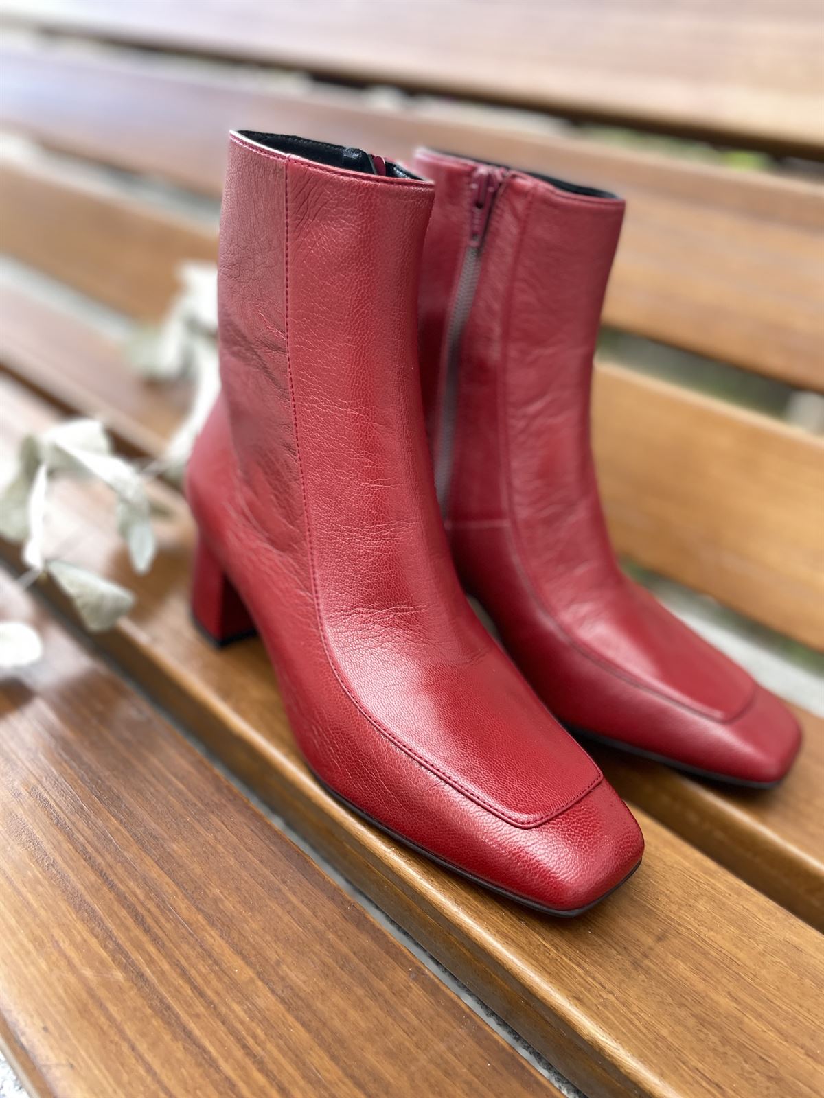 Botin Angari 54400-59 MIRTA rojo caldera - Imagen 4