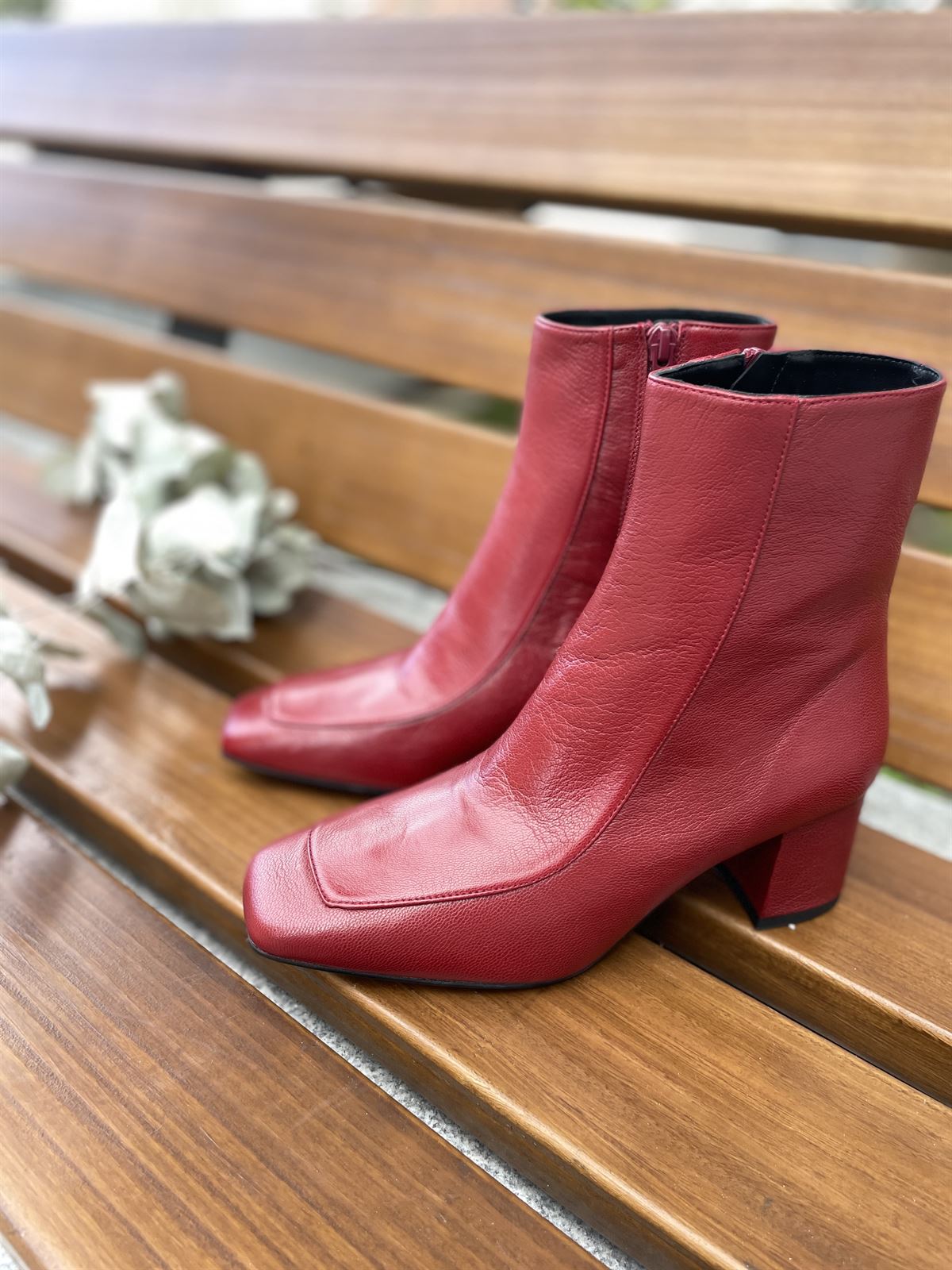Botin Angari 54400-59 MIRTA rojo caldera - Imagen 5