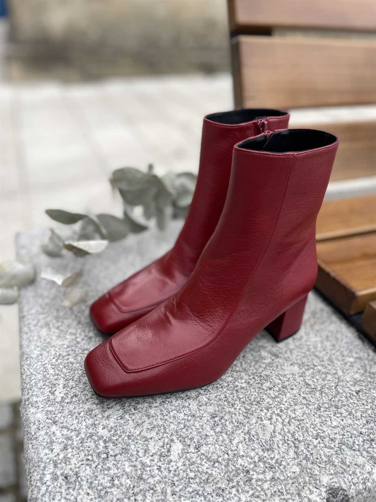 Botin Angari 54400-59 MIRTA rojo caldera - Imagen 6
