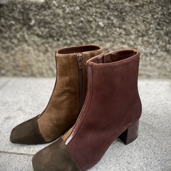 Botin Angari 54401-63 MIRTA punta cuadrada ANTE TRICOLOR - Imagen 1