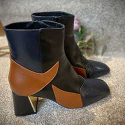 BOTIN Angari marino/negro/camel - Imagen 1