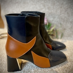 BOTIN Angari marino/negro/camel - Imagen 2