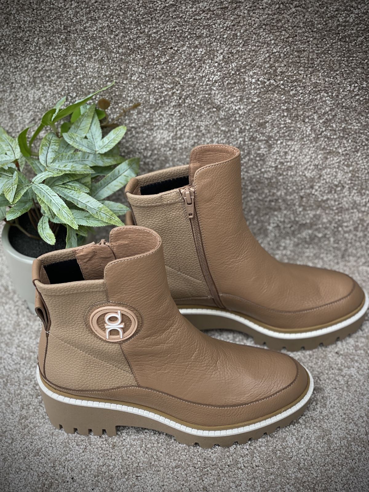 Botín Dibia by Ezzio 53009 napa CARAMEL - Imagen 2