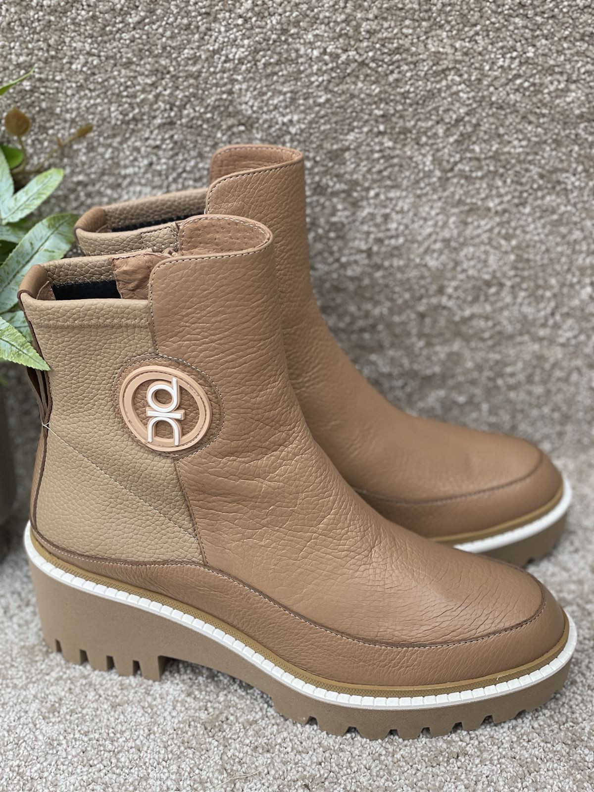 Botín Dibia by Ezzio 53009 napa CARAMEL - Imagen 6