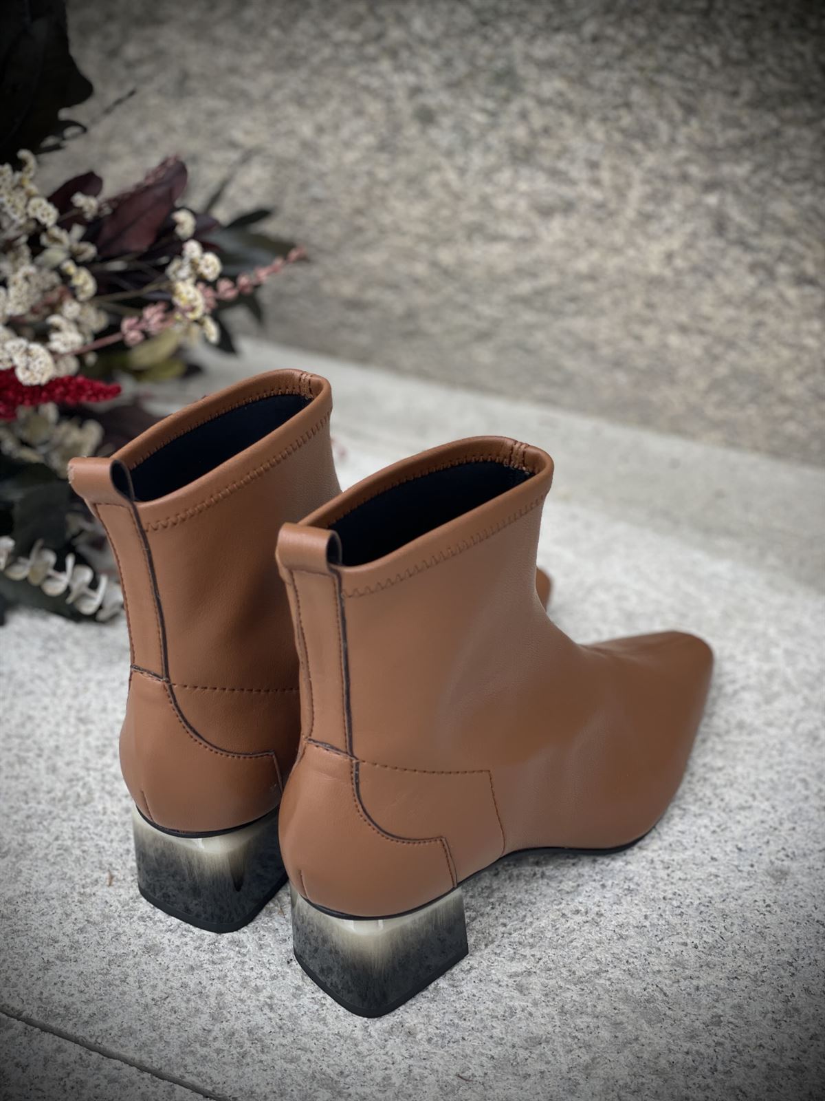 Botín Dibia by Ezzio 550626 elastica camel - Imagen 1
