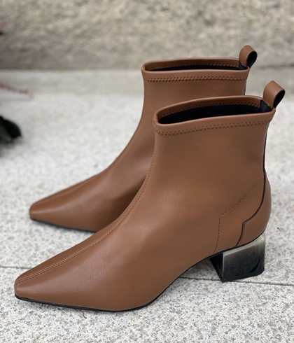 Botín Dibia by Ezzio 550626 elastica camel - Imagen 2