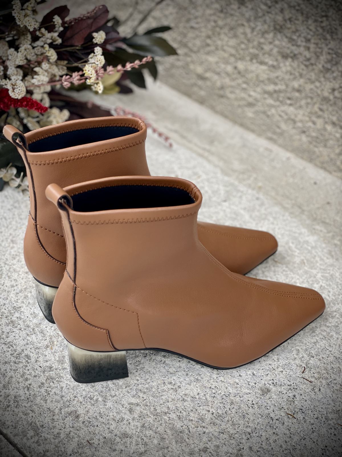 Botín Dibia by Ezzio 550626 elastica camel - Imagen 6