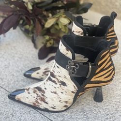 Botin Dibia by Ezzio pint cebra y vaca - Imagen 1