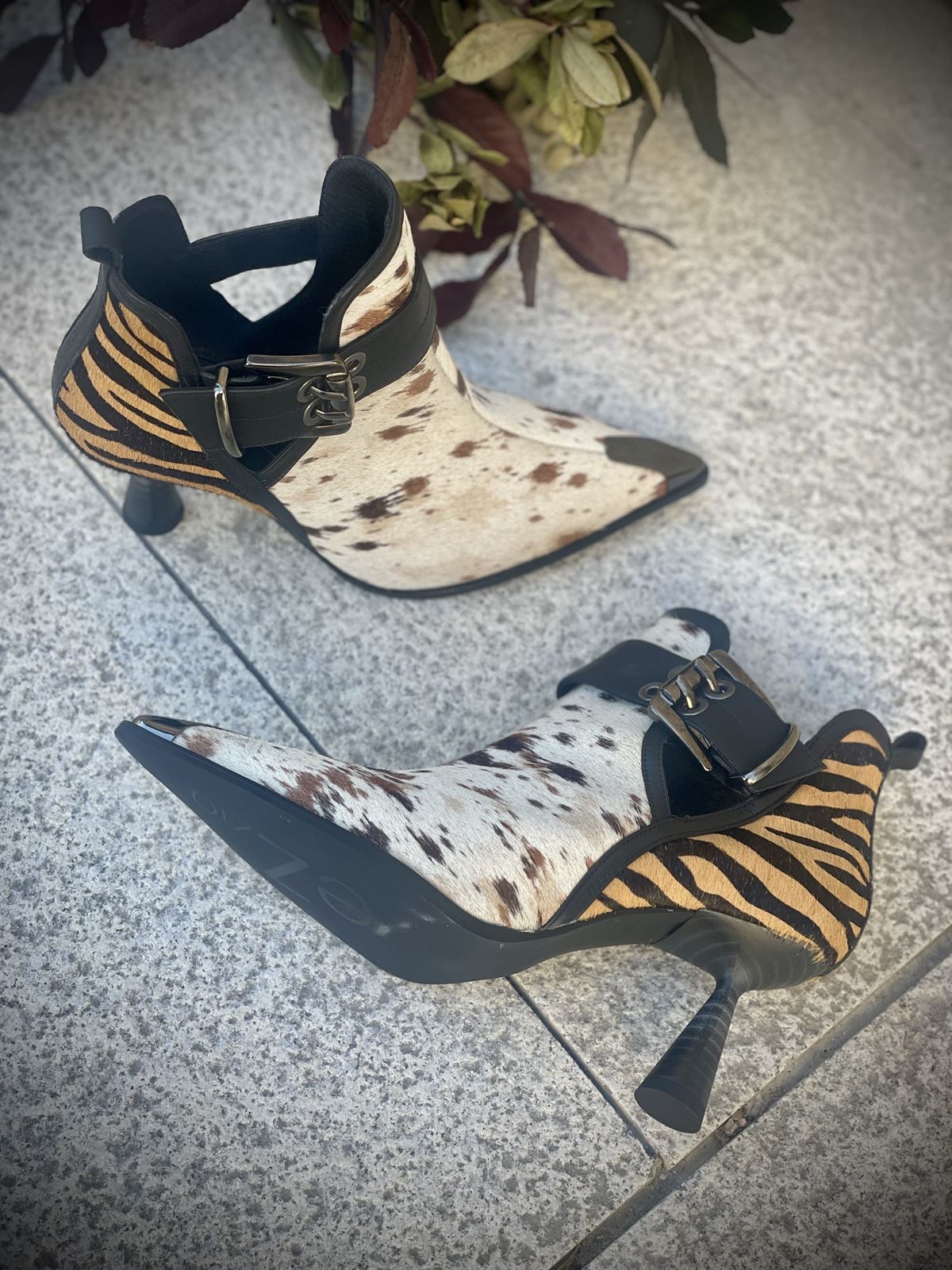 Botin Dibia by Ezzio pint cebra y vaca - Imagen 4