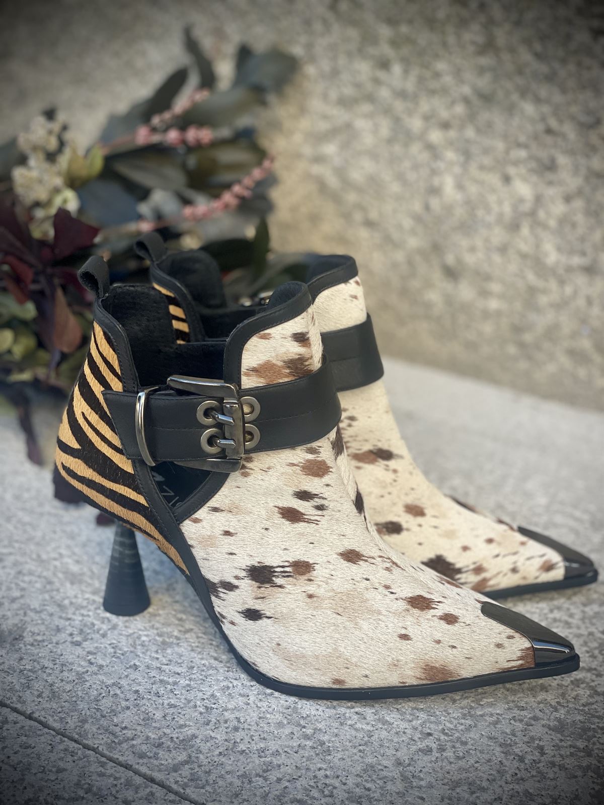 Botin Dibia by Ezzio pint cebra y vaca - Imagen 6