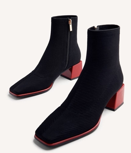 Botin Gioseppo INGER calcetin color negro - Imagen 1