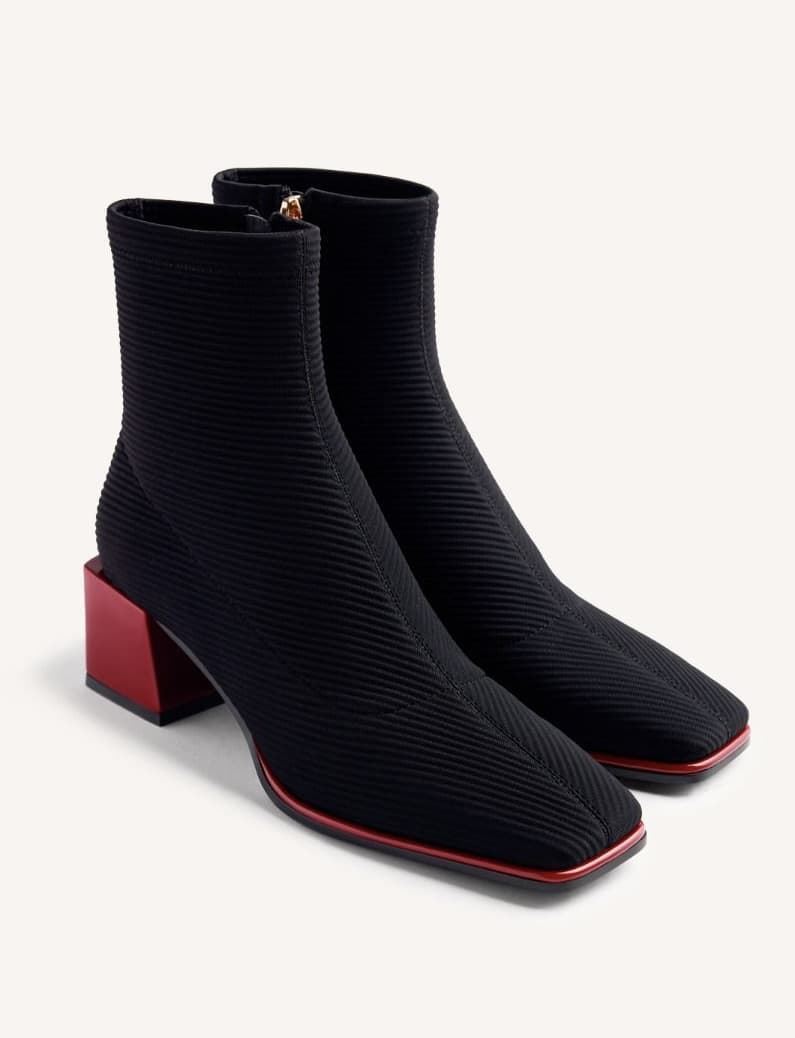 Botin Gioseppo INGER calcetin color negro - Imagen 3