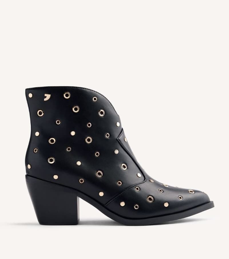 Botin Gioseppo MUSKEGON tachas negra - Imagen 2