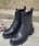 Botín Innuovo cordones piel negro - Imagen 1