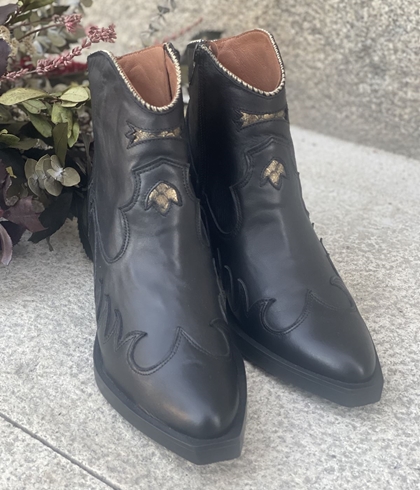 Botin Nemonic Campero 2353 Sauvage negro - Imagen 1