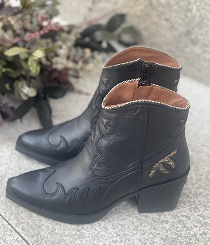 Botin Nemonic Campero 2353 Sauvage negro - Imagen 2