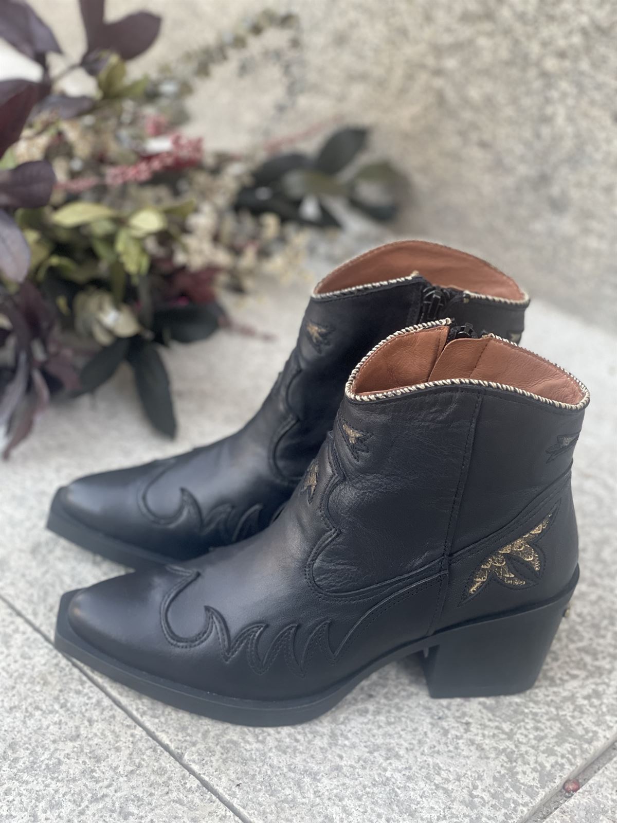 Botin Nemonic Campero 2353 Sauvage negro - Imagen 6