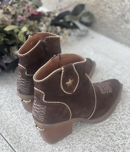 Botin Nemonic Campero 2353 Western marrón - Imagen 2