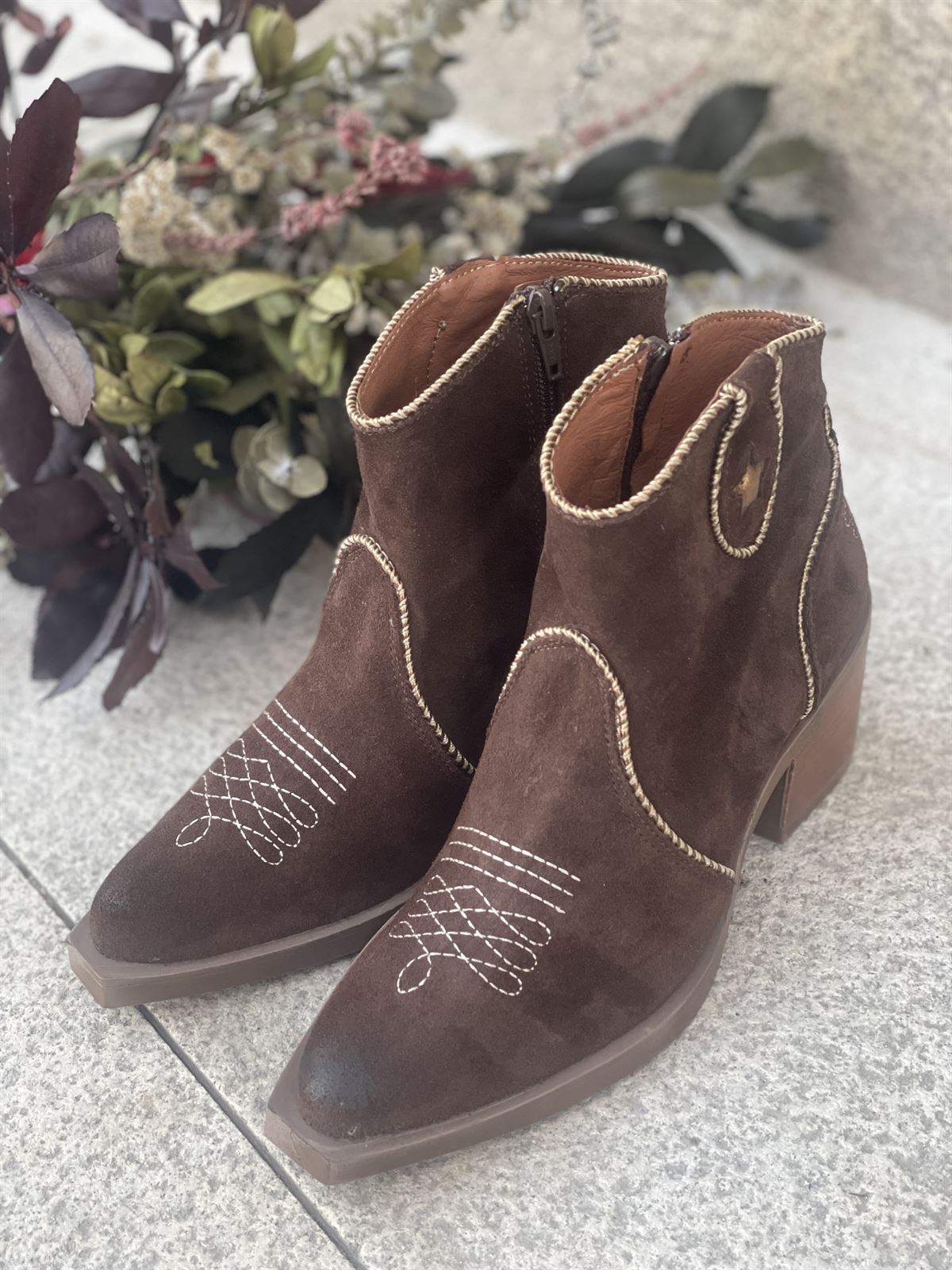 Botin Nemonic Campero 2353 Western marrón - Imagen 4