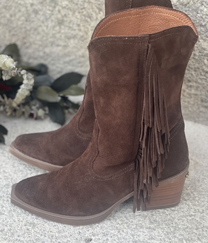 Botin Nemonic Campero 2482 FLECOS Western marrón - Imagen 1