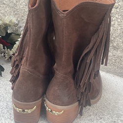 Botin Nemonic Campero 2482 FLECOS Western marrón - Imagen 2