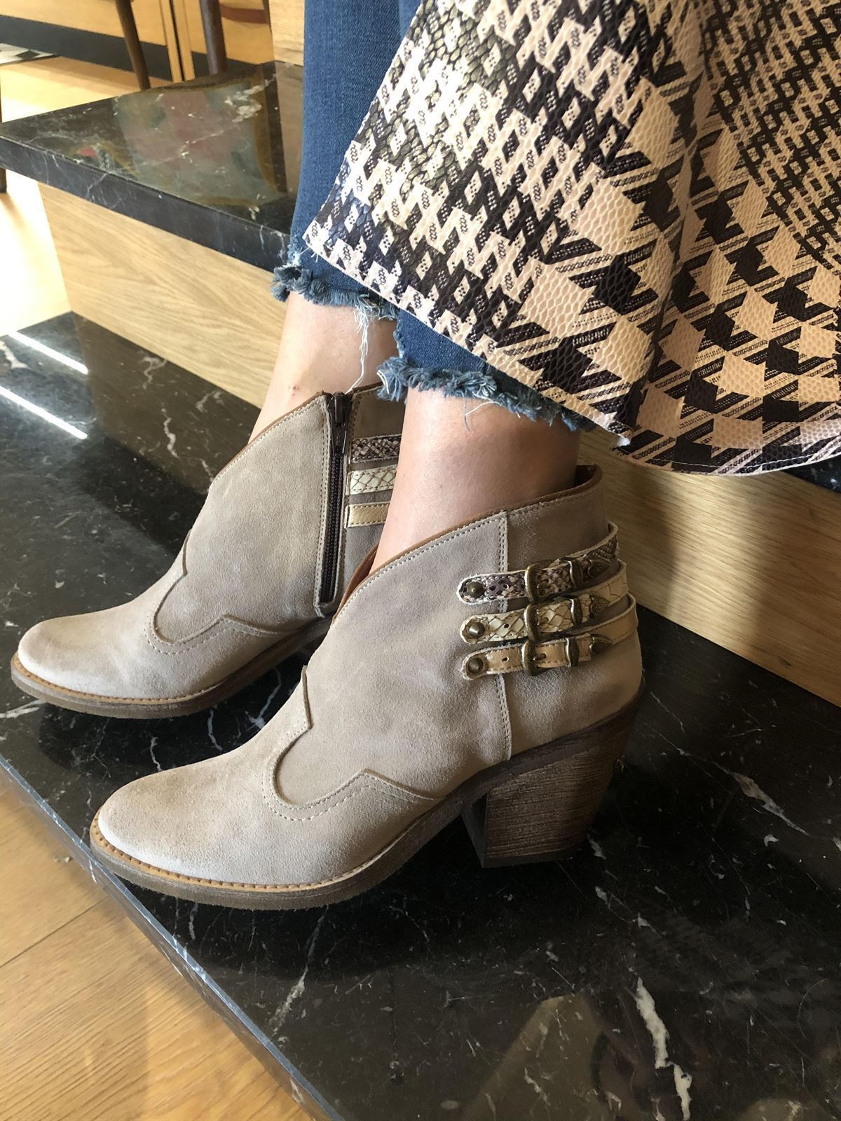Botín nemonic campero - Botas y botines