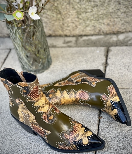 Botín Noa Harmon campero verde - Imagen 1