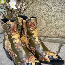 Botín Noa Harmon campero verde - Imagen 2