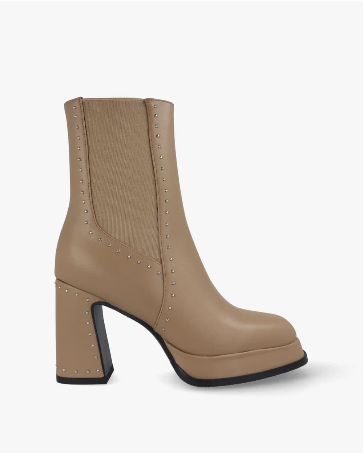 Botín Noa Harmon Cooper color taupe - Imagen 3