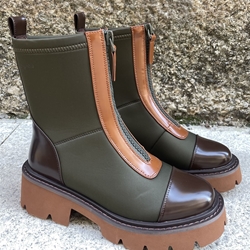 Botín NOA HARMON MANTRA gabardina Multi Khaki - Imagen 1