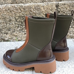 Botín NOA HARMON MANTRA gabardina Multi Khaki - Imagen 2