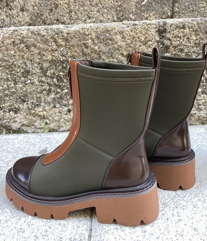 Botín NOA HARMON MANTRA gabardina Multi Khaki - Imagen 2