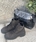 Botin VICTORIA cordones gris - Imagen 2