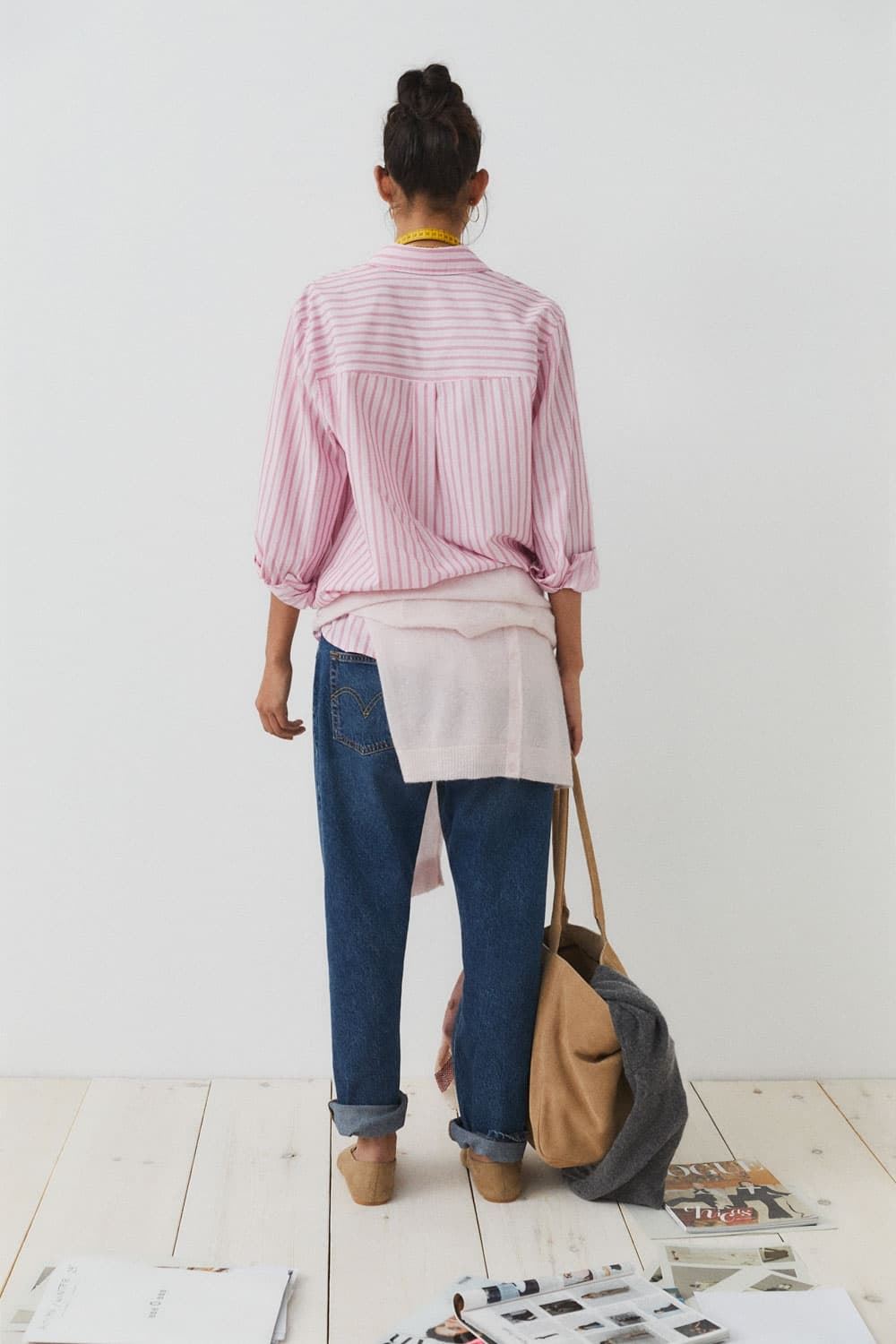 Camisa ese O ese RAYAS KEATON rojo/rosa - Imagen 4