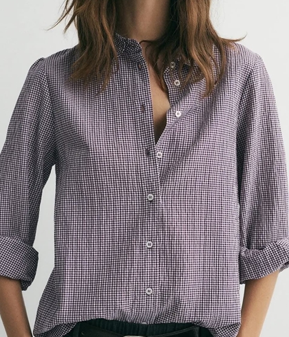 CAMISA ese O ese Ref.: 305582-1080 // C.MEDINE  vivhy aubergine - Imagen 2