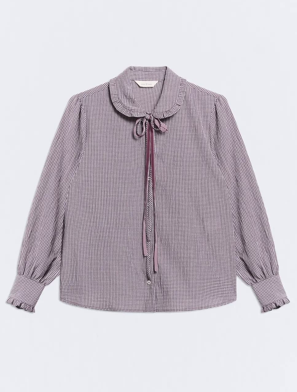 CAMISA ese O ese Ref.: 305582-1080 // C.MEDINE vivhy aubergine - Imagen 5