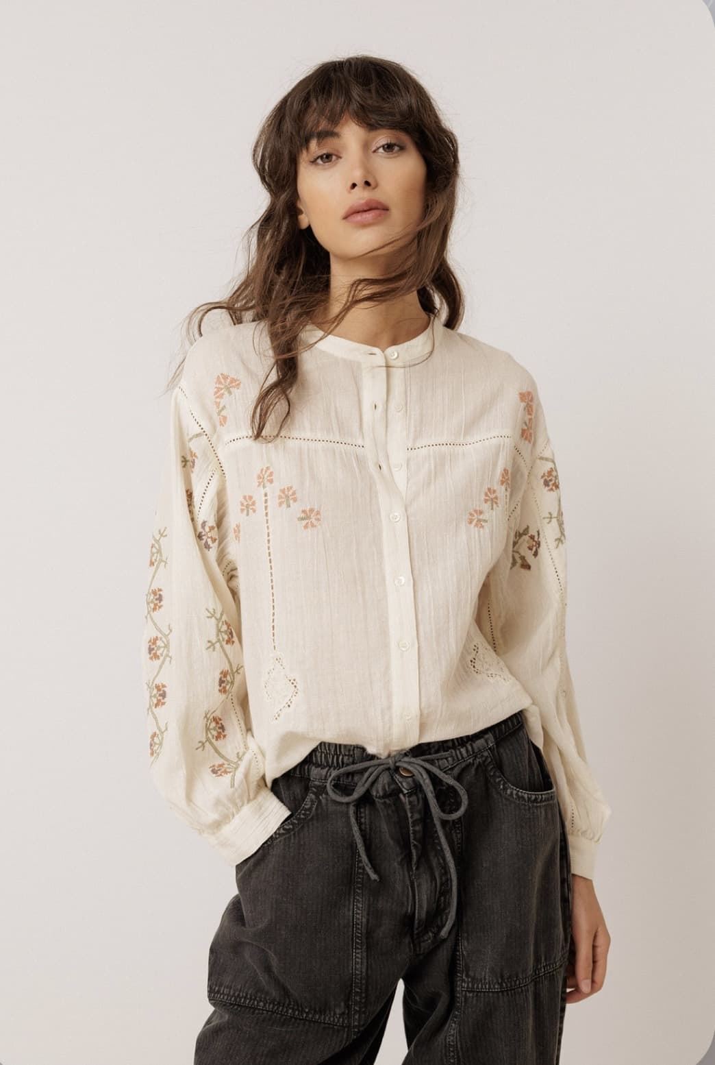 CAMISA Indi & Cold AD146 CRUDO - Imagen 2