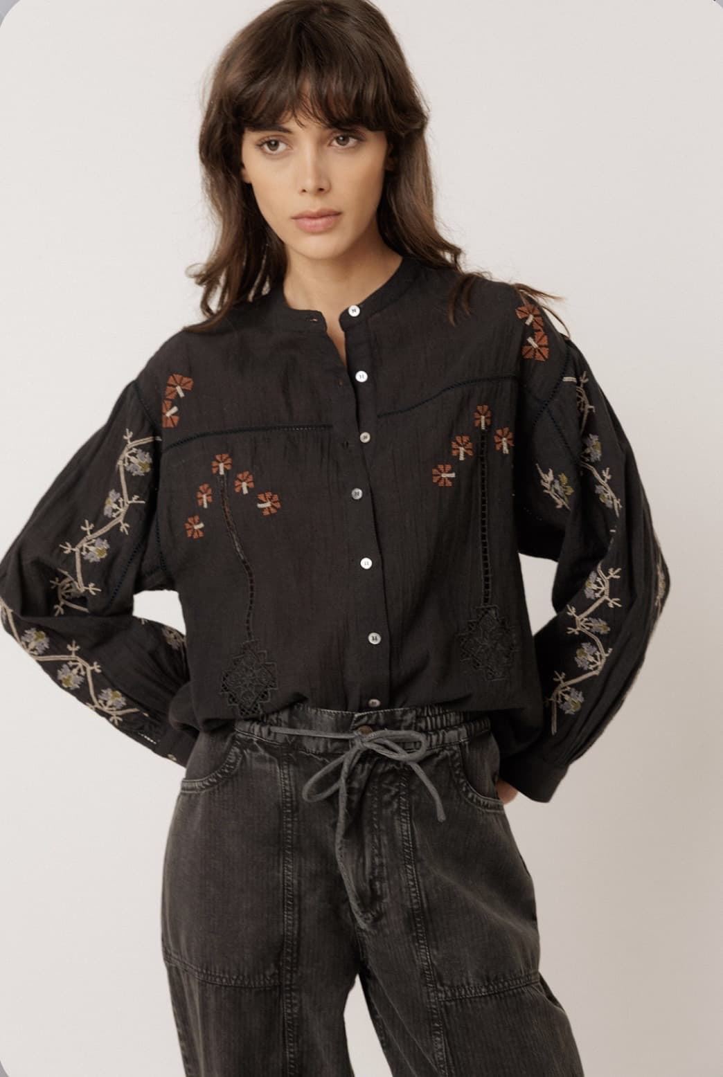 CAMISA Indi & Cold AD146 Negro - Imagen 1