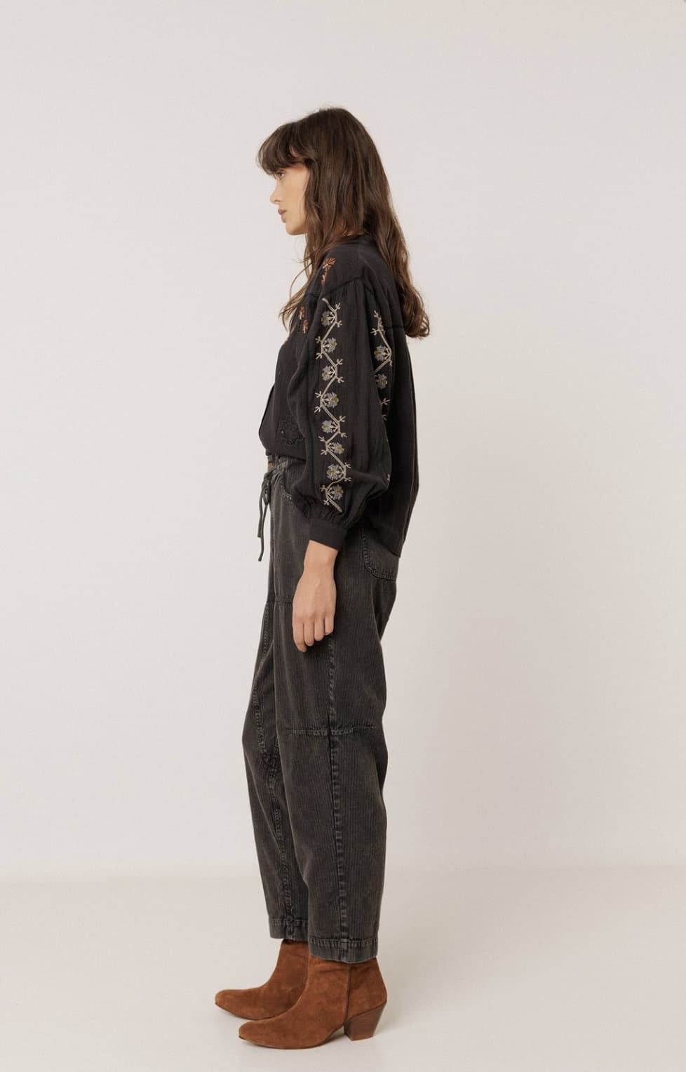 CAMISA Indi & Cold AD146 Negro - Imagen 2
