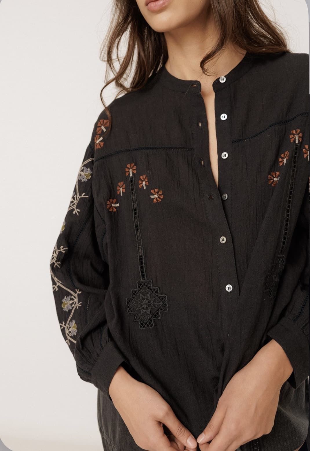 CAMISA Indi & Cold AD146 Negro - Imagen 4