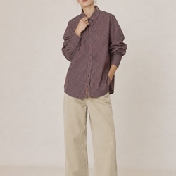CAMISA IndI & Cold AD155 Raya masculina multiposición berenjena - Imagen 1