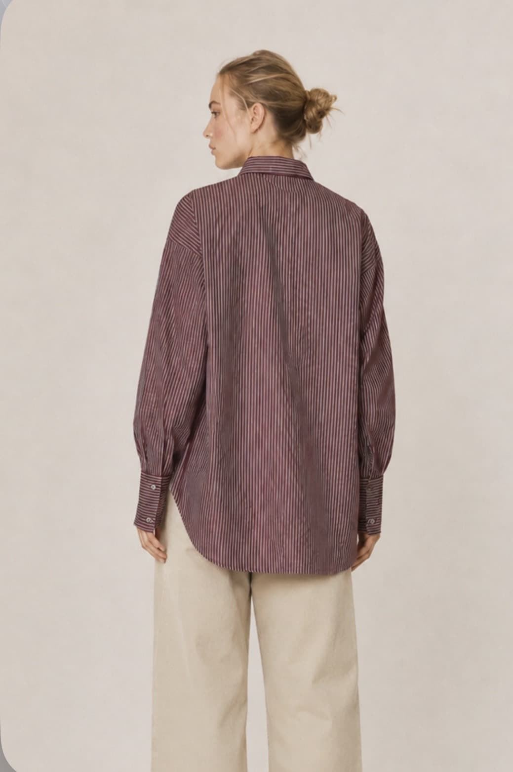 CAMISA IndI & Cold AD155 Raya masculina multiposición berenjena - Imagen 3