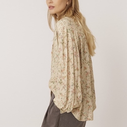 CAMISA IndI & Cold KI123 Oversize pañuelo, crudo - Imagen 1