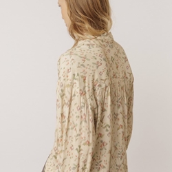 CAMISA IndI & Cold KI123 Oversize pañuelo, crudo - Imagen 2