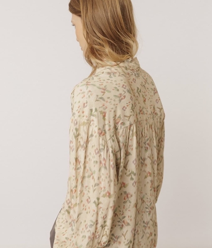 CAMISA IndI & Cold KI123 Oversize pañuelo, crudo - Imagen 2