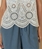 Camisa Indi & Cold MC196 Popelin bordado azules - Imagen 2